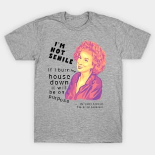 Margaret Atwood Portrait and Quote T-Shirt